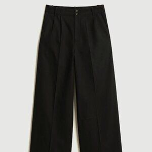 Madewell Black Wide Leg Pants